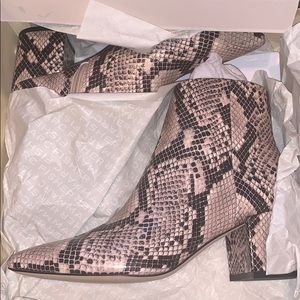 Marc Fisher Jelly Block Heel Booties